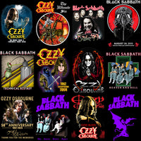 Load image into Gallery viewer, 80 Ozzy Osbourne Rock Black Sabbath Designs Bundle PNG
