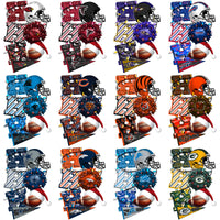 Load image into Gallery viewer, 32 HO HO HO Teams Football Christmas V2 Designs Bundle PNG
