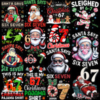 Load image into Gallery viewer, 89 Cartoon CHRISTMAS 67 MEME Designs Bundle PNG
