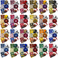 Load image into Gallery viewer, 127 College NCAA Christmas HO HO HO Designs Bundle PNG
