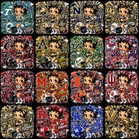 Load image into Gallery viewer, 68 College Betty Boop Cheerleader Football NCAA Teams Designs Bundle PNG
