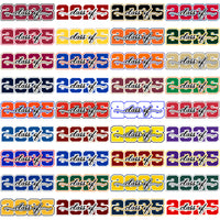 Load image into Gallery viewer, 112 Class Of 2025 Senior Graduation Designs Bundle PNG
