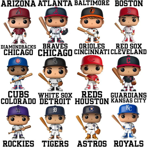 30 Baseball Jungen Figuren Teams Designs Bundle PNG