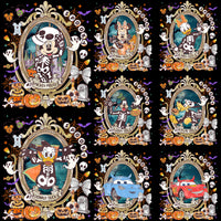 Load image into Gallery viewer, 22 Spooky Coquette Mirror Cartoons Halloween Designs Bundle PNG
