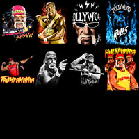 Load image into Gallery viewer, 18 Wrestling Star Hulk V2 Halftone Designs Bundle PNG
