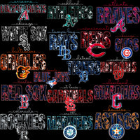 Load image into Gallery viewer, 30 Baseball Teams Gothic Skulls Designs Bundle PNG
