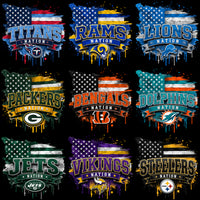 Load image into Gallery viewer, 32 Football Nation Teams USA Map Designs Bundle PNG
