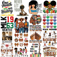 Load image into Gallery viewer, 80 Black History Month Black Excellence Mega Designs Bundle PNG
