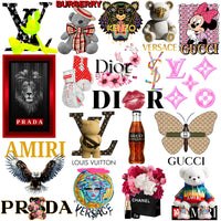 Load image into Gallery viewer, 27 Popular Brand Mix Streetwear Designs Bundle PNG
