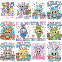 Load image into Gallery viewer, 25 Birthday Cartoon Boys and Girls Anniversary Labubu Designs Bundle PNG
