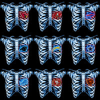 Load image into Gallery viewer, 32 X-ray Scan Football Teams In My Heart Designs Bundle PNG
