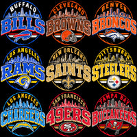 Load image into Gallery viewer, 32 Skyline Cities Badge Football Teams Logo Designs Bundle PNG
