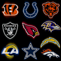 Load image into Gallery viewer, 32 Football Teams Logo Stroke Lines Rays Designs Bundle PNG

