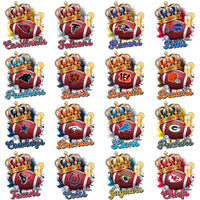 Load image into Gallery viewer, 32 Football Luxury King Teams Designs Bundle PNG
