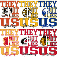 Load image into Gallery viewer, 32 Ice Hockey Teams Logos They Not Like Us Designs Bundle PNG SVG
