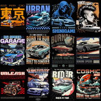 Load image into Gallery viewer, 48 Cars Streetwear Designs Bundle PNG
