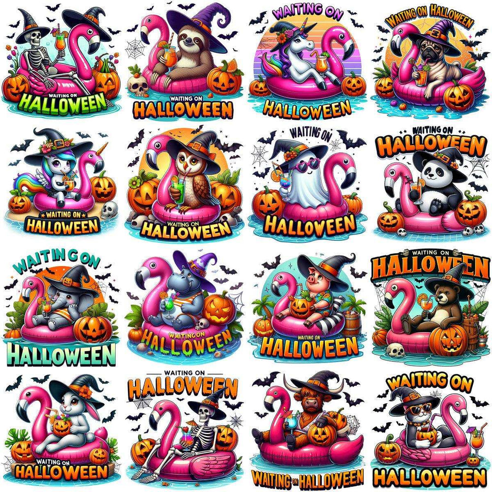 55 Summer Waiting On Halloween Designs Bundle PNG