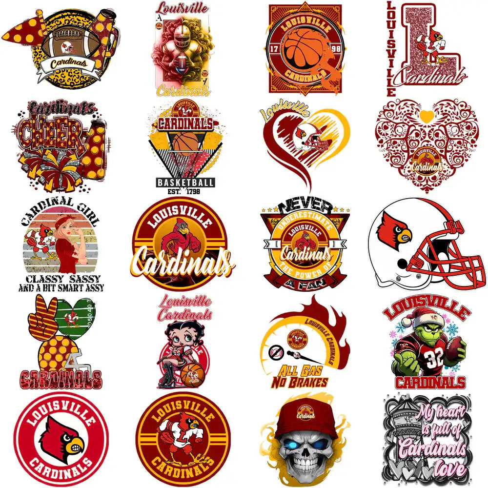 85 Louisville Cardinals Designs Bundle PNG