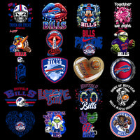 Load image into Gallery viewer, 49 Buffalo Bills V1 Football Designs Bundle PNG
