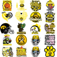 Load image into Gallery viewer, 77 Iowa Hawkeyes Designs Bundle PNG
