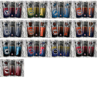 Load image into Gallery viewer, 33 Football Teams Zippo Lighter Tumbler Wrap Bundle JPG
