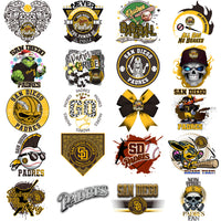 Load image into Gallery viewer, 61 San Diego Padres Baseball Designs Bundle PNG
