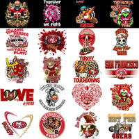 Load image into Gallery viewer, 46 San Francisco 49ers V1 Football Designs Bundle PNG

