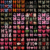 Load image into Gallery viewer, 60 Events Mixed Bow Tie Coquette Designs Bundle PNG
