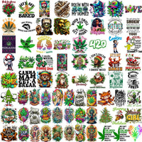 Load image into Gallery viewer, 300 Weed Dope 420 Cannabis Marijuana Designs Bundle PNG
