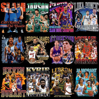 Load image into Gallery viewer, 51 Basketball Teams Players Bootleg Homage Designs Bundle PNG
