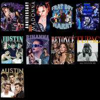 Load image into Gallery viewer, 60 Celebrity Music Stars Bootleg Artists Designs Bundle PNG
