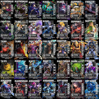 Load image into Gallery viewer, 165 Mobile Legends Gaming Streetwear Black / White Designs Bundle PNG
