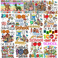 Load image into Gallery viewer, 23 School 100 Days Toys Cartoons Story Designs Bundle PNG
