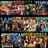 Load image into Gallery viewer, 60 Celebrity Movie &amp; TV Series Bootleg T-Shirt Designs Bundle PNG
