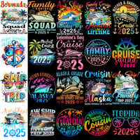 Load image into Gallery viewer, 80 Family Vacation Cruise 2025 Designs Bundle PNG
