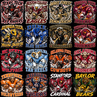 Load image into Gallery viewer, 89 College Football NCAA Teams Mascots Designs Bundle PNG
