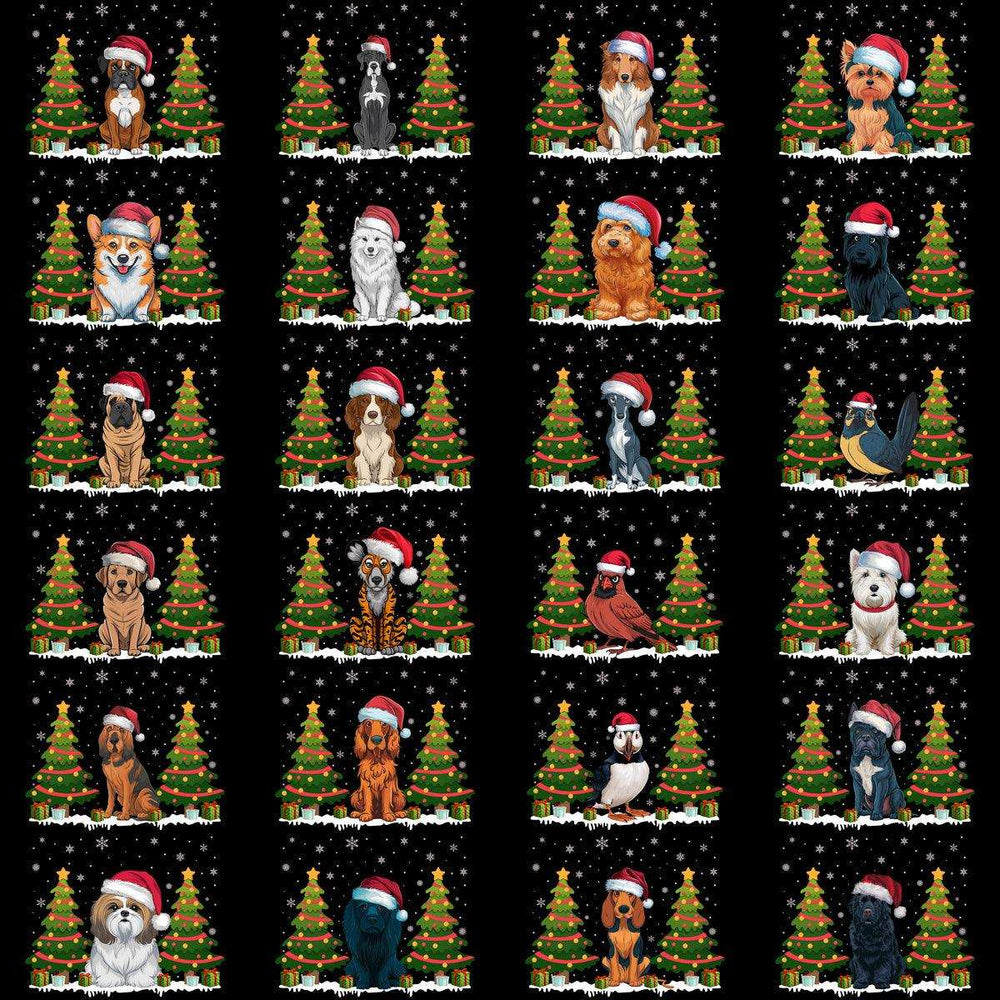 85 Christmas Tree Animals Designs Bundle PNG