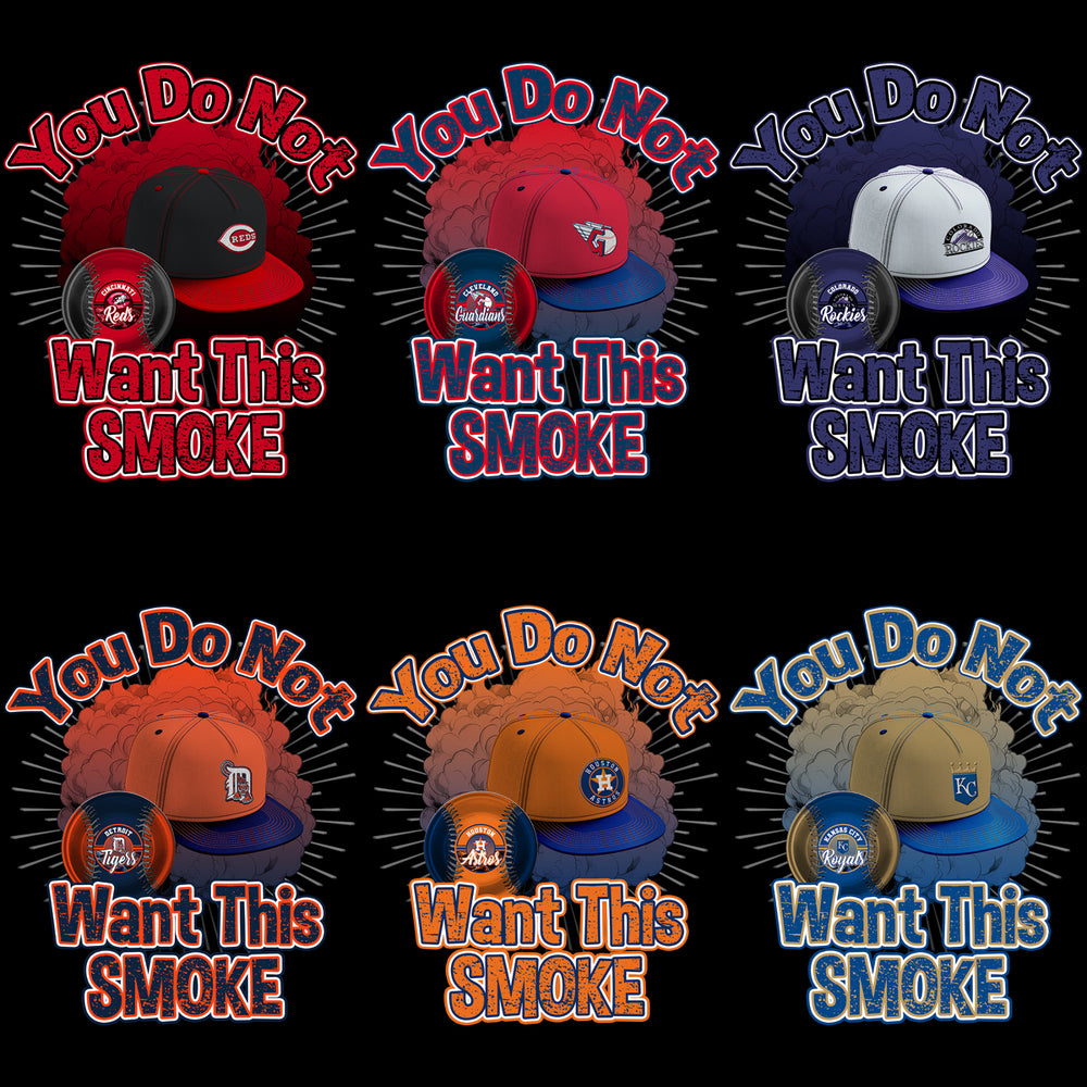 30 Baseball Teams Want This Smoke Cap & Ball Designs Bundle PNG