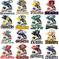 Load image into Gallery viewer, 32 Cartoon Mouse Friends Football Teams Designs Bundle PNG
