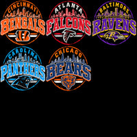 Load image into Gallery viewer, 32 Skyline Cities Badge Football Teams Logo Designs Bundle PNG
