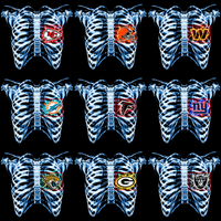 Load image into Gallery viewer, 32 X-ray Scan Football Teams In My Heart Designs Bundle PNG
