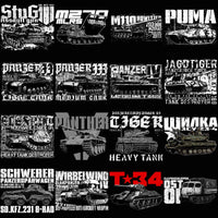 Load image into Gallery viewer, 100 Tank Military War Fighting Designs Bundle PNG
