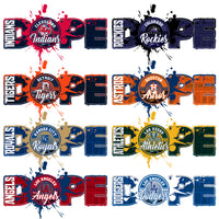 Load image into Gallery viewer, 30 Baseball Dope Ink Splash Teams Designs Bundle PNG
