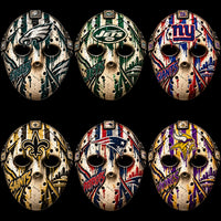 Load image into Gallery viewer, 32 Horror Football Teams Jason Voorhees Mask Designs Bundle PNG
