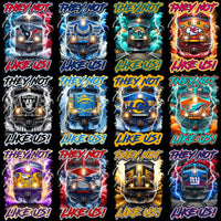 Load image into Gallery viewer, 32 Train Smoke Football Teams Designs Bundle PNG
