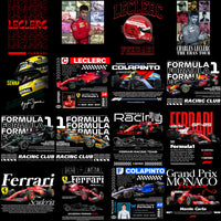 Load image into Gallery viewer, 80 Racing F1 Drivers Formula Streetwear Designs Bundle PNG
