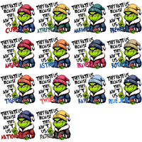 Load image into Gallery viewer, 30 Baseball Teams They Hate Us Grinch Designs Bundle PNG

