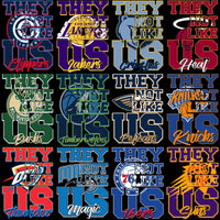 Load image into Gallery viewer, 30 Basketball Teams They Not like Us Designs Bundle PNG + PSD
