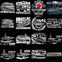 Load image into Gallery viewer, 60 Military War Vessels Designs Bundle PNG
