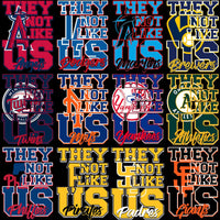 Load image into Gallery viewer, 30 THEY NOT LIKE US Baseball Teams Designs Bundle PNG + PSD
